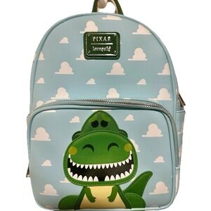 Loungefly Rex Disney Pixar ToyStory Dinosaur  Mini Backpack
